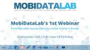 Read more about the article MobiDataLab Webinar Insights: Fostering a data-sharing culture for better mobility in Europe