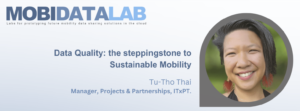 Read more about the article OPINION ARTICLE: Data Quality – the steppingstone to Sustainable Mobility